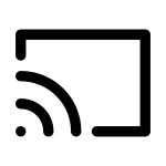Cast SVG Icon